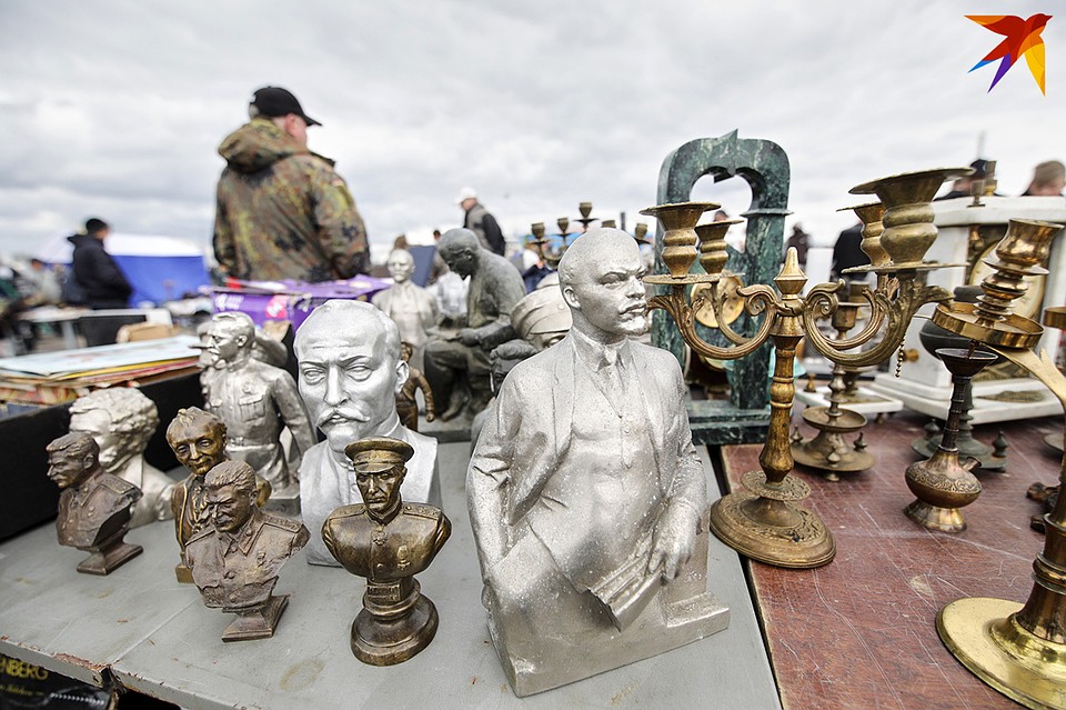 Вожди советских времен в ассортименте. Фото: Павел МАРТИНЧИК