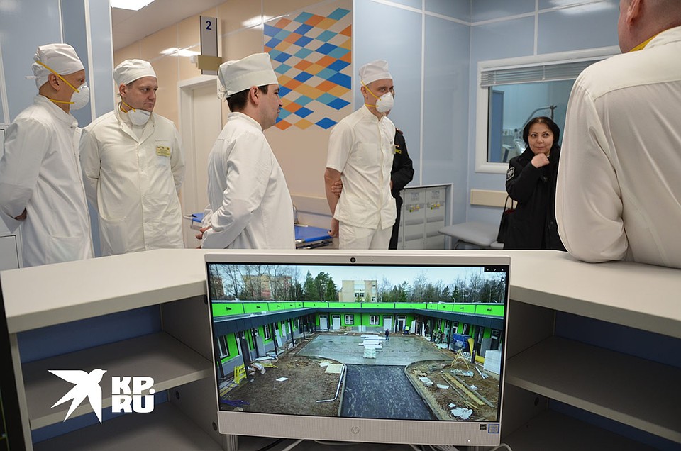 Многофункциональный военный медицинский центр Минобороны в Одинцове. Фото: Александр БОЙКО