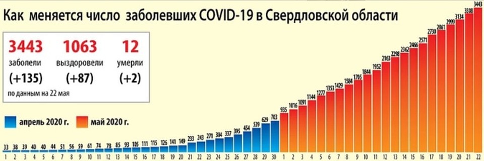 Динамика распространения коронавируса в регионе Фото: Ксения КРИВОЩЕКОВА