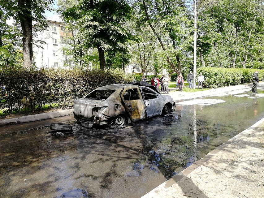 В машине было установлено газовое оборудоание. Фото: Василий Вахрин