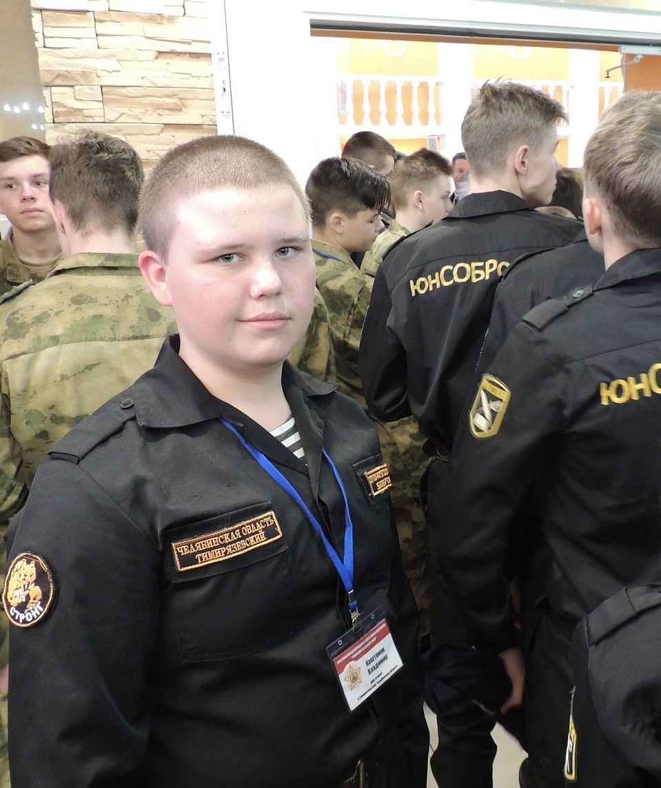 Владимир — воспитанник подшефного СОБРу военно-патриотического клуба «Стронг». Фото: управление Росгвардии по Челябинской области