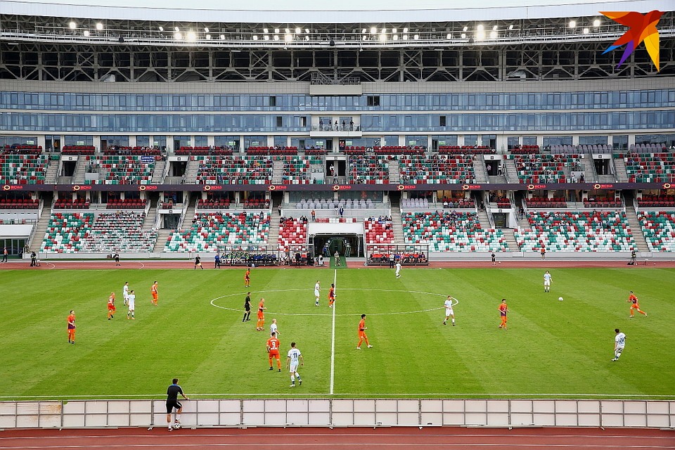 ФК "Динамо" (Минск) - ФК "Энергетик-БГУ (Минск). Фото: Святослав ЗОРКИЙ