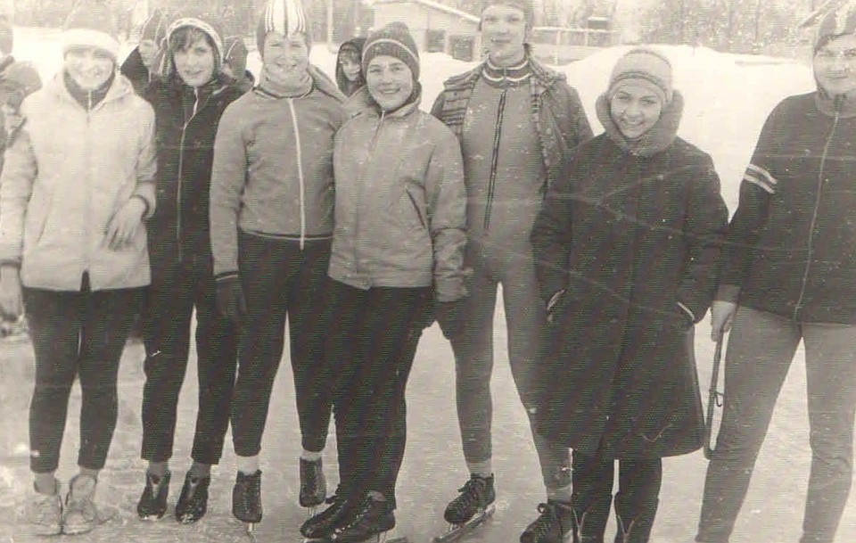 Выездные соревнования на матчевой встрече в Тамбове. 1975 год.