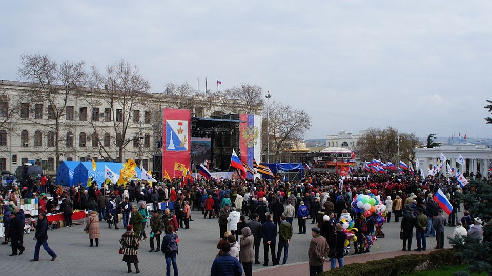Начало Русской весны в 2014 году