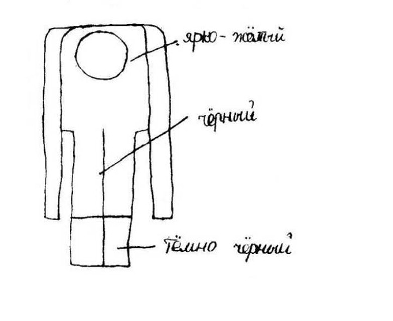 Таким изобразили пришельца очевидцы.