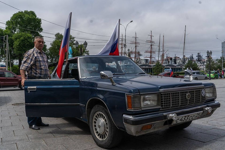 В автопробеге принял участие лидер приморских садоводов и советник губернатора Александр Юртаев Фото: Татьяна МЕЕЛЬ