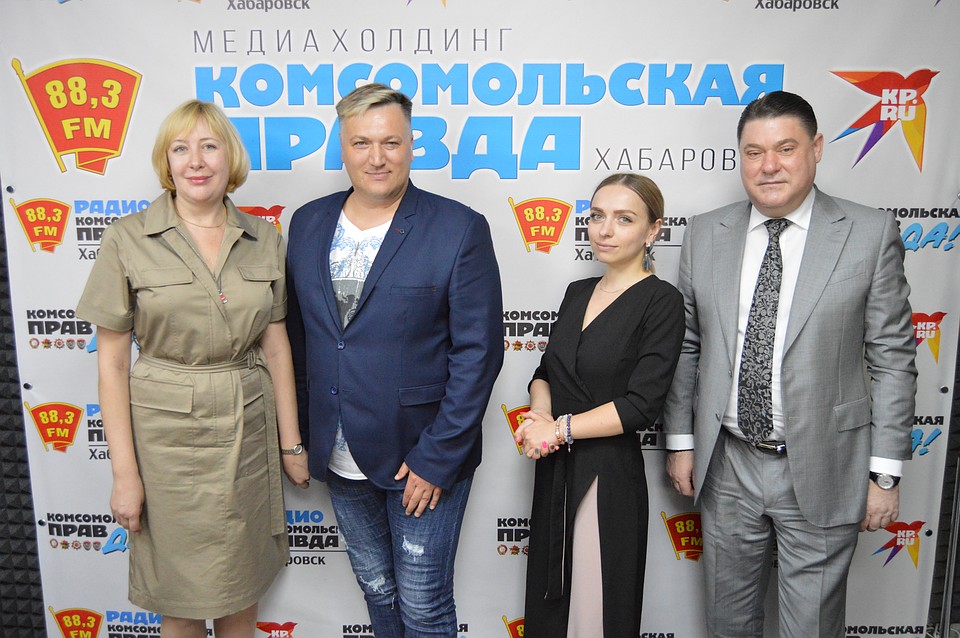 «Здоровый разговор» с министром здравоохранения Хабаровского края Александром Витько Фото: Сергей ПЯТКОВ