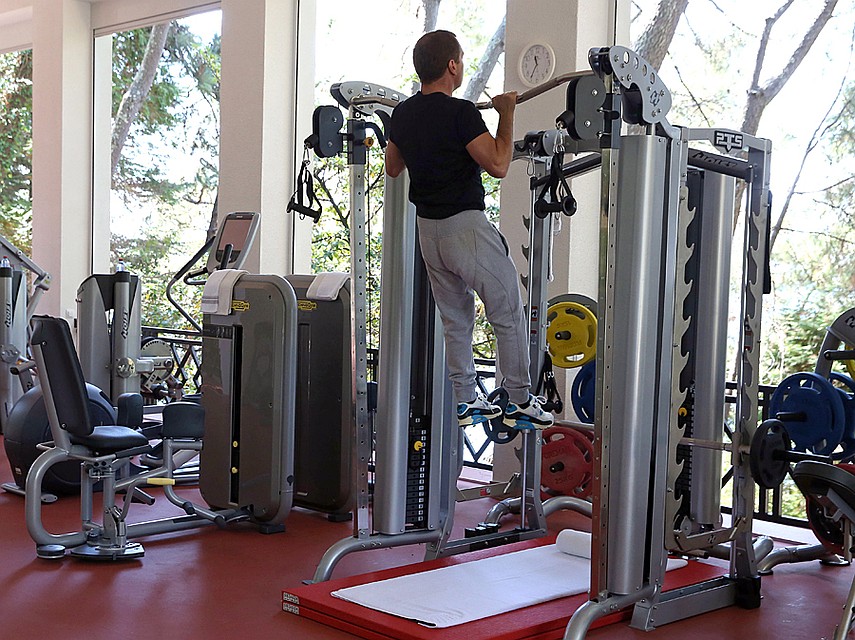 Дмитрий Анатольевич в отличной спортивной форме. Фото: Екатерина Штукина/ТАСС