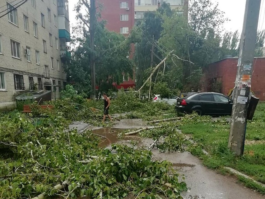 Многие жители остались без электричества. Фото соцсетей