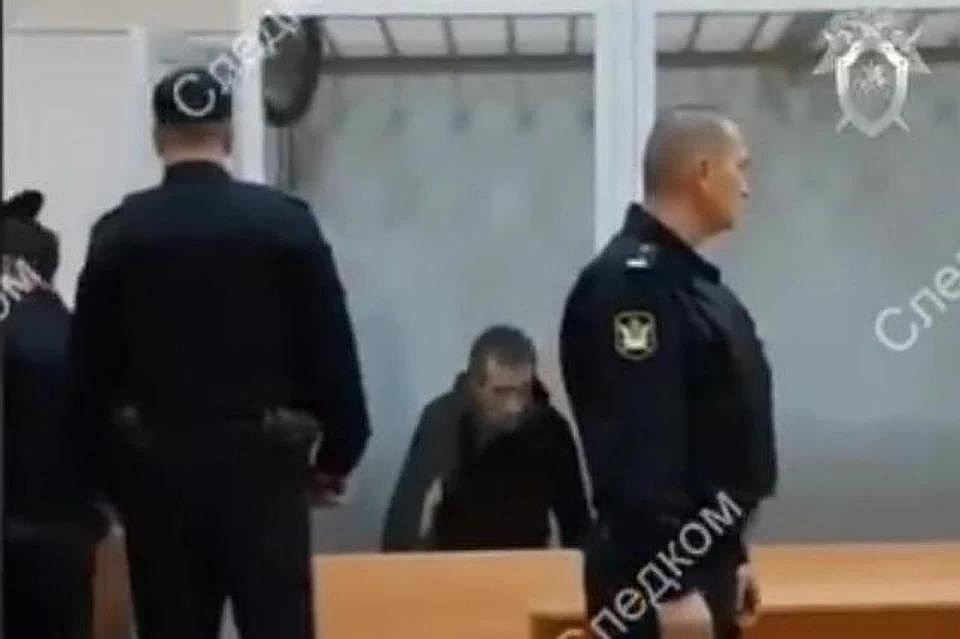 Михаил Туватин ждет суда. Кадр из видео СУ СКР