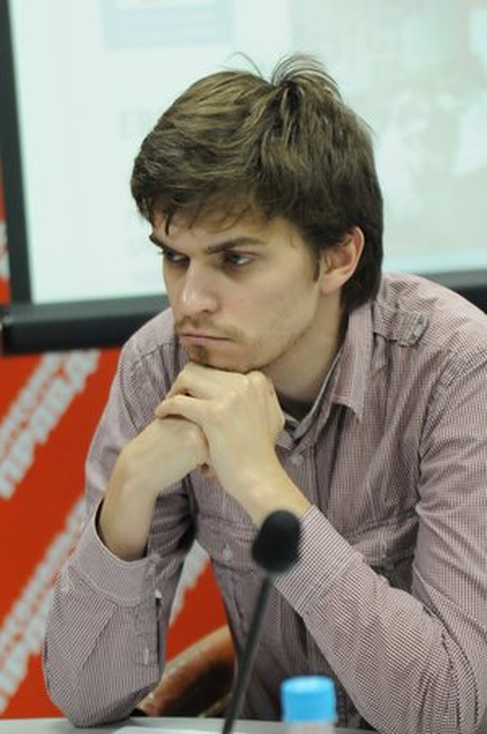 Блоггер Илья Кабанов: "Социальные сети не опаснее телефона!" Фото: Андрей ГРЕБНЕВ