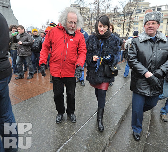 Алексей Венедиктов и Тина Канделаки Фото: Михаил ФРОЛОВ