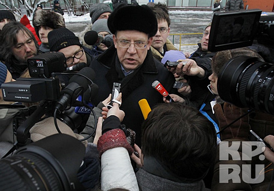 На митинг пришел Алексей Кудрин Фото: REUTERS