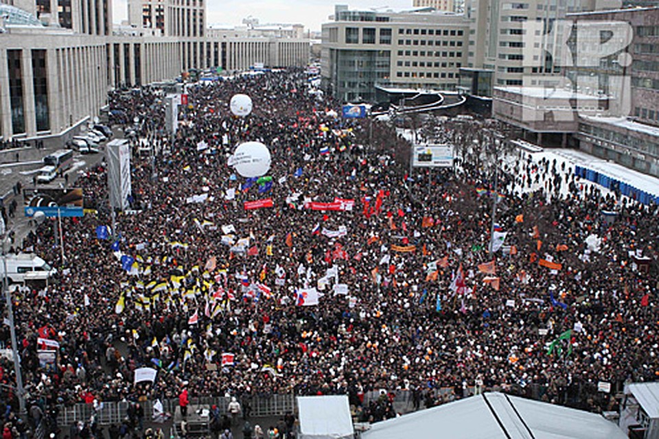 Чем больше людей на митинге, тем больше эйфория и сильнее эффект единого порыва