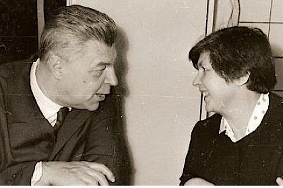 Иван Ефремов и его жена Тая.