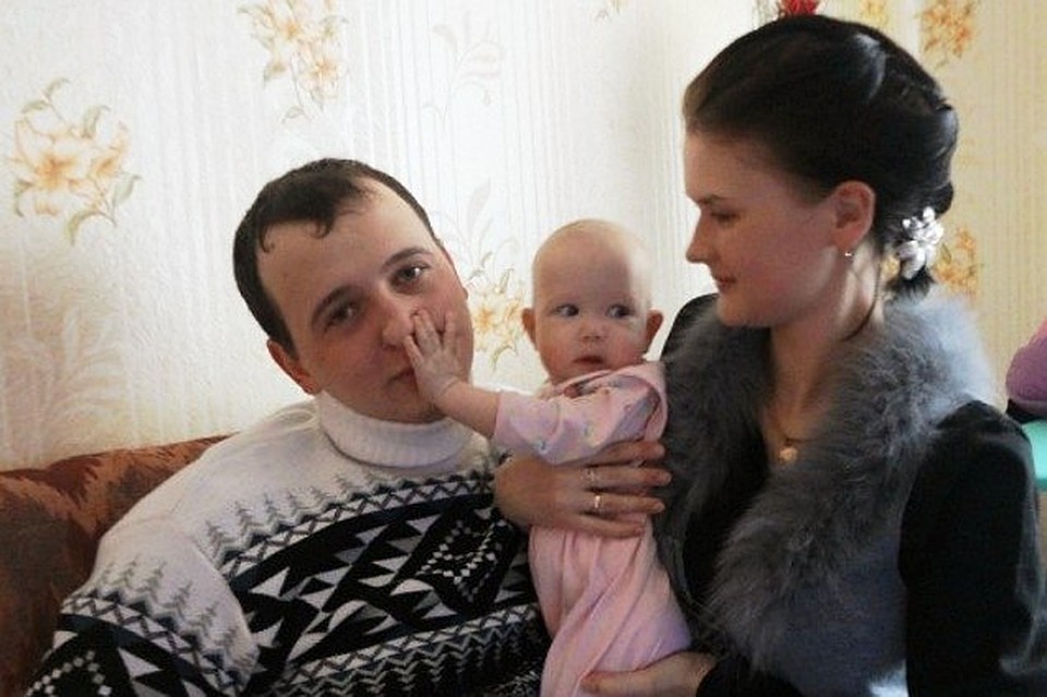 Молодая семья Можаевых.