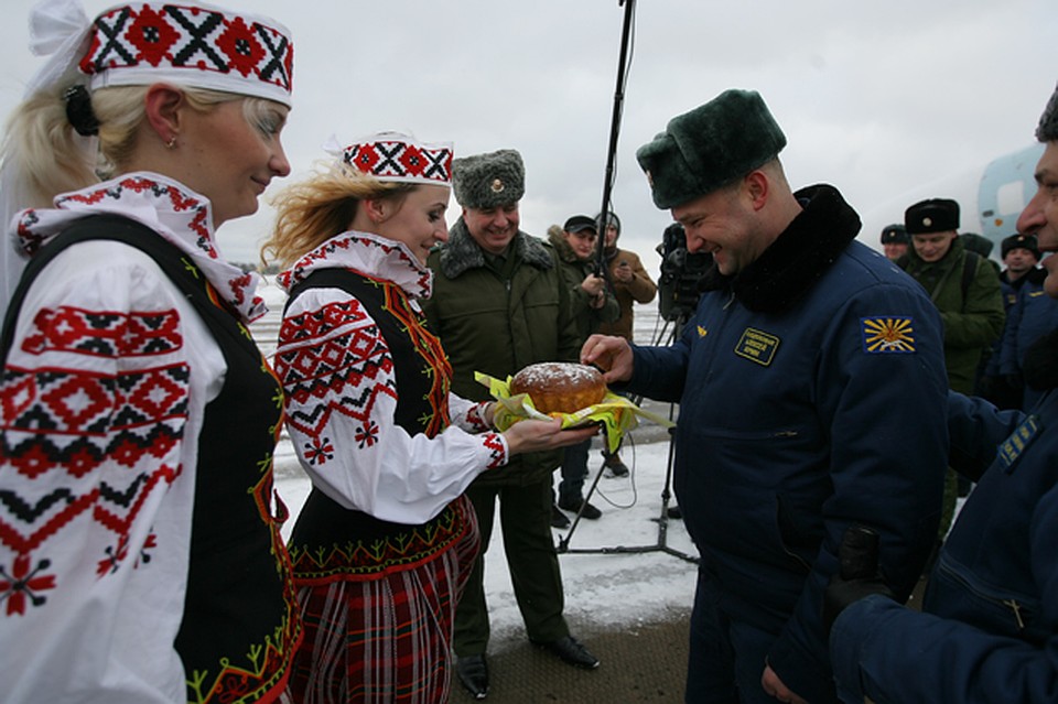 Российские истребители заступили на боевое дежурство в Барановичах.