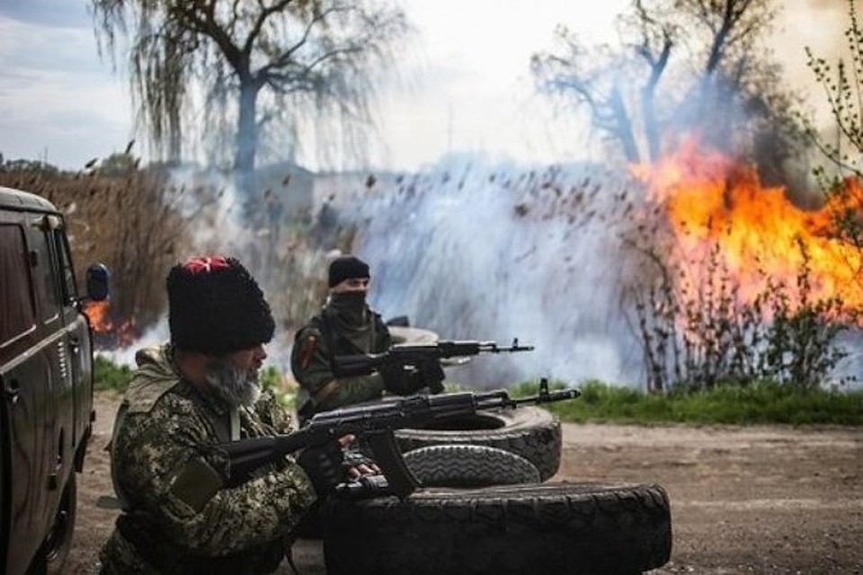 Бабай со своим отряом сейчас в Краматорске