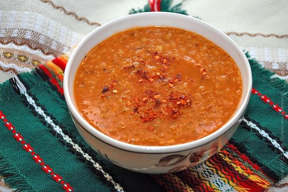 Чечевичная похлебка Чорба.