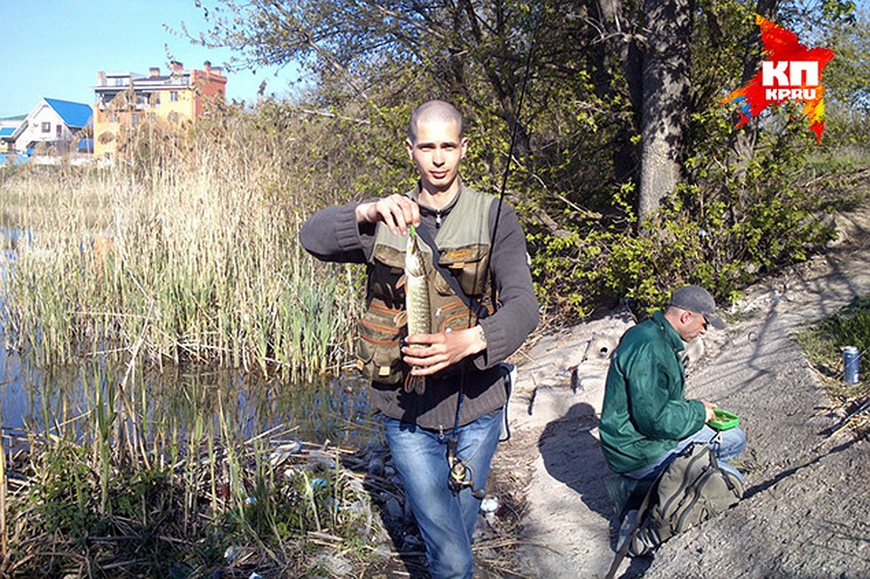 Вот такая рыба водится в симферопольских ставках Фото: Алексей ГАЙДУКОВ