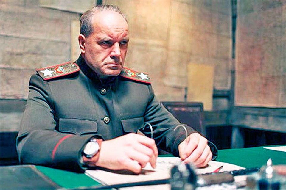 Валерий Гришко сыграл роль маршала Жукова в многосерийном фильме "Белый тигр". Фото: личный архив Валерия Гришко.