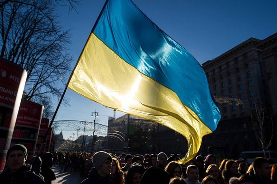 29 ноября 2013 года участники Евромайдана приняли резолюцию с требованием отставки Януковича. Фото: ТАСС