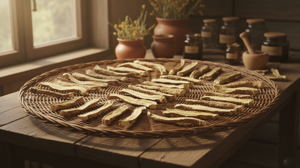 Сушка девясила