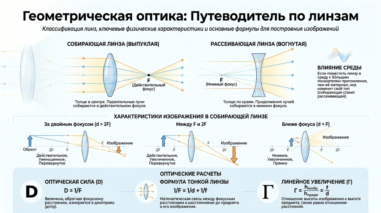 Путеводитель по линзам