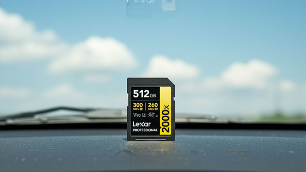 Lexar SDXC Professional 2000x UHS-II U3 V90. Фото: Татьяна Фадеева / Нейросеть