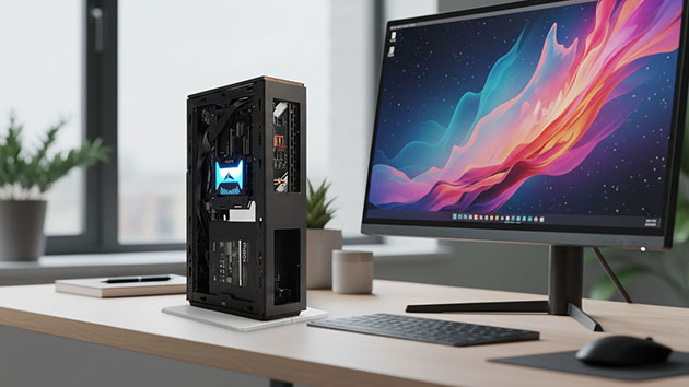 InWin ModFree Mini – Mod-II Edition Timber. Фото: Павел Громов / Нейросеть