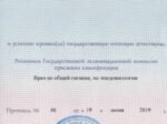 Диплом Евгения Манушина