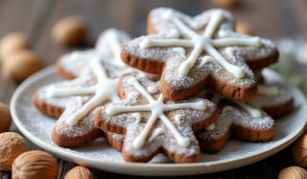 Ореховые пряники без муки