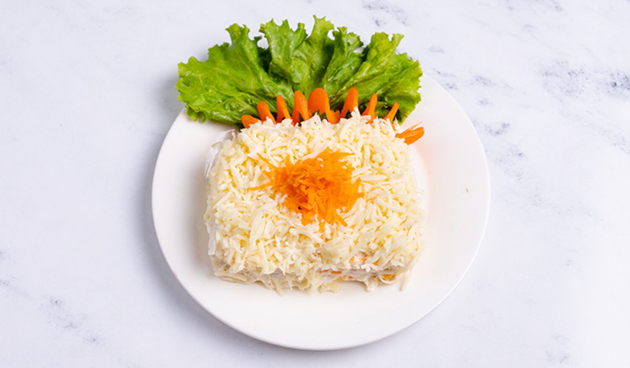 Салат «Мимоза» с тунцом