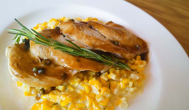 Куриные грудки в медово‑горчичном соусе