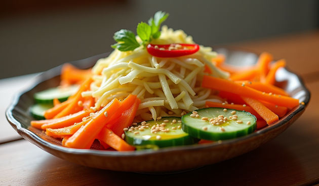 Овощи по-корейски