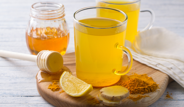 Лимон и куркума