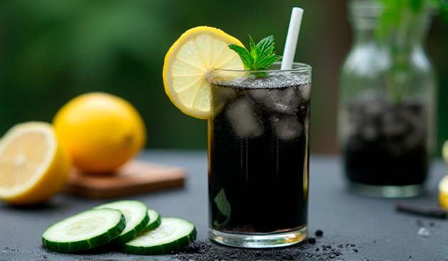 Черный лимонад