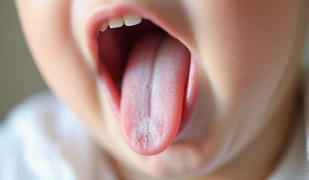 Симптомы молочницы во рту у детей с фото