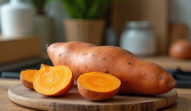 Оранжевый батат