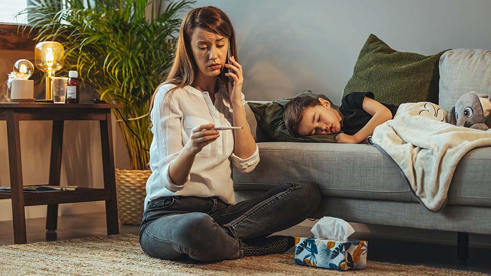 Симптомы и признаки гриппа у детей