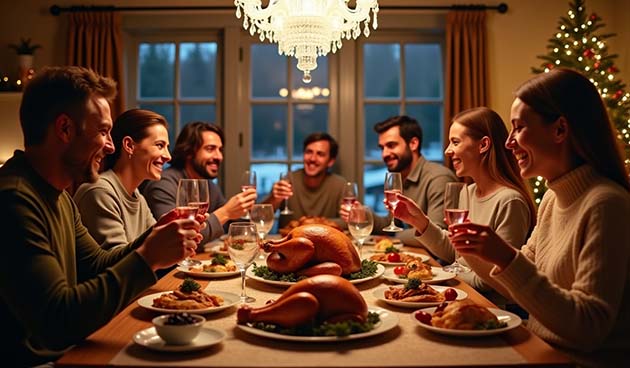 В стиле домашнего праздника