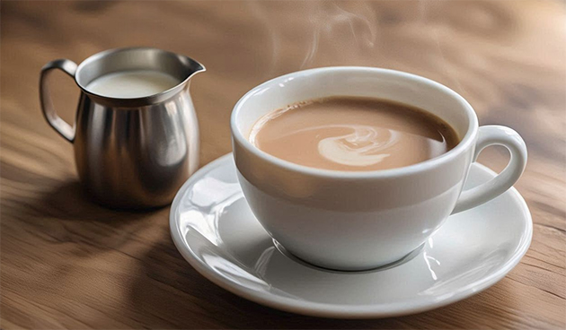 Чай с молоком