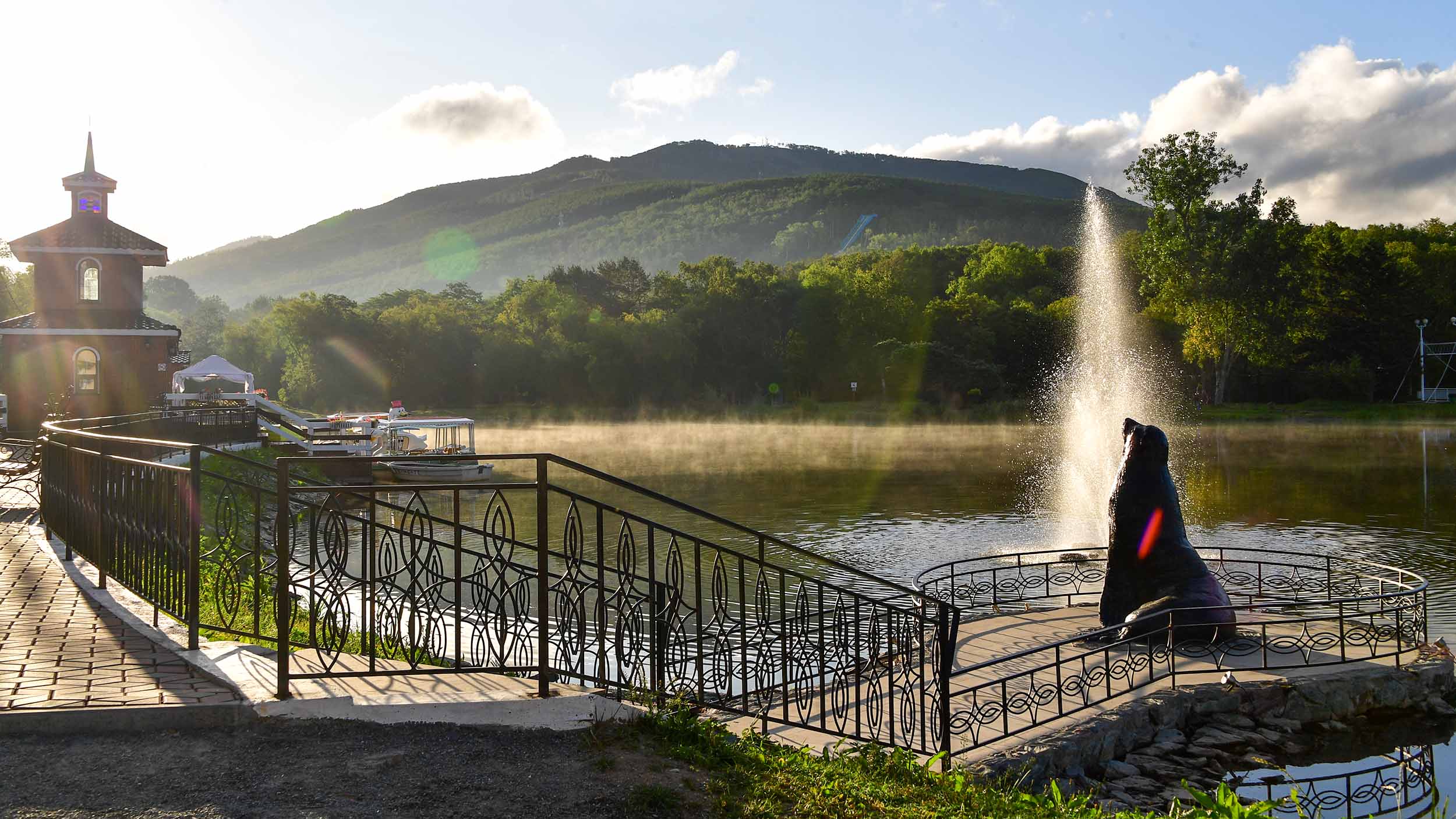 Южно-Сахалинск парк имени Гагарина