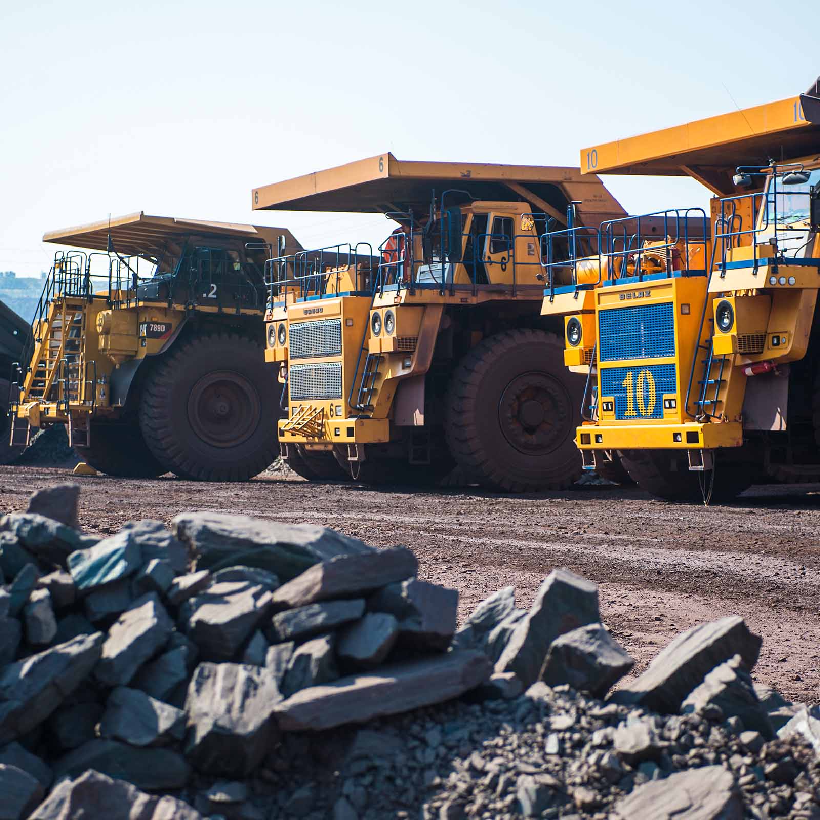 Техника в карьере МГОКа