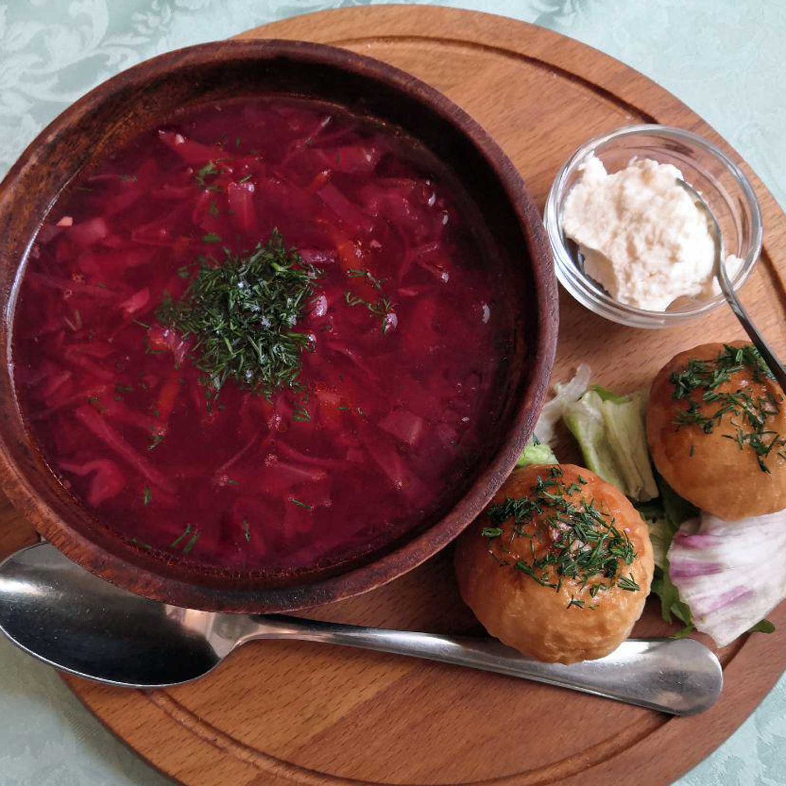 порция борща