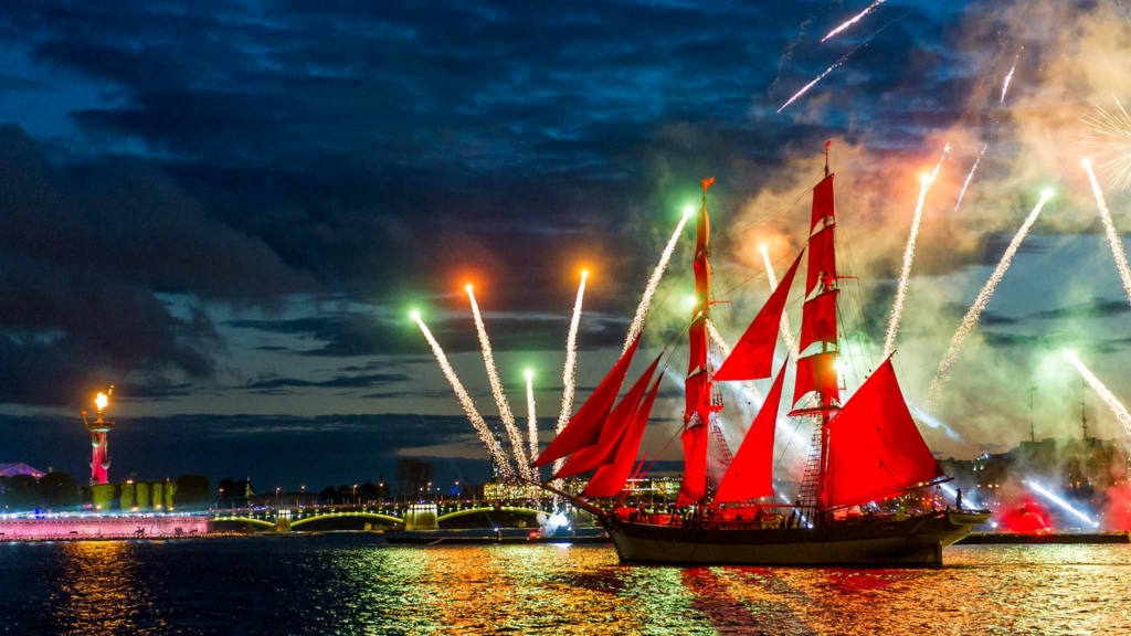 Праздник «Алые паруса» в Санкт-Петербурге