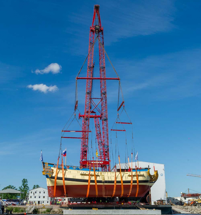 корабль полтава в санкт-петерубрге