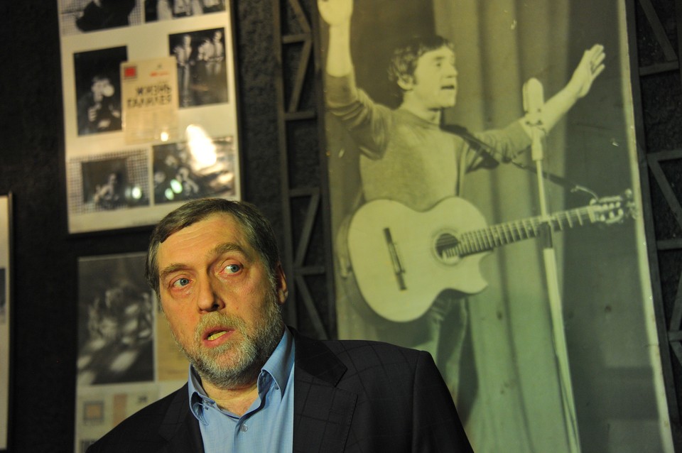 Сын Владимира Высоцкого Никита.