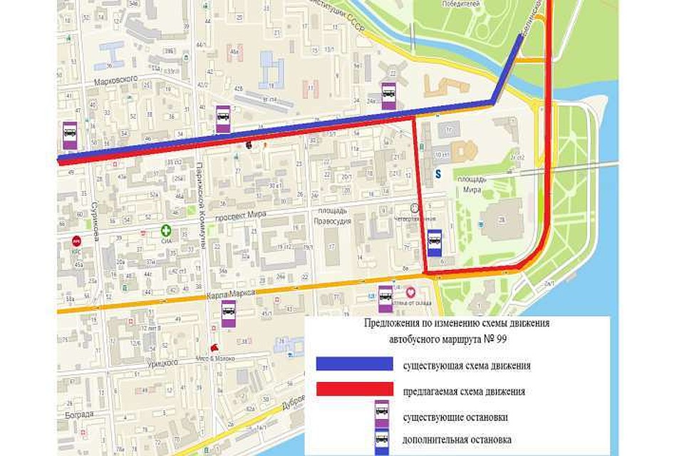 Схема маршрутов в орле фото 560