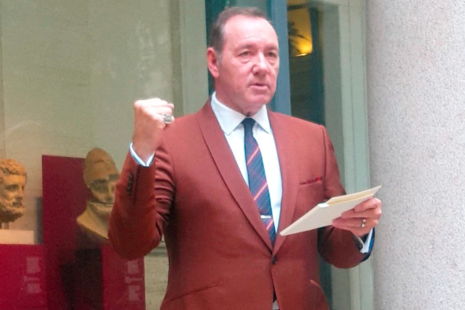 Реабилитированный Кевин Спейси впервые вышел в свет